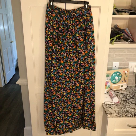 Tibi Multicolor Sabine Floral Maxi Skirt - Picture 7 of 8